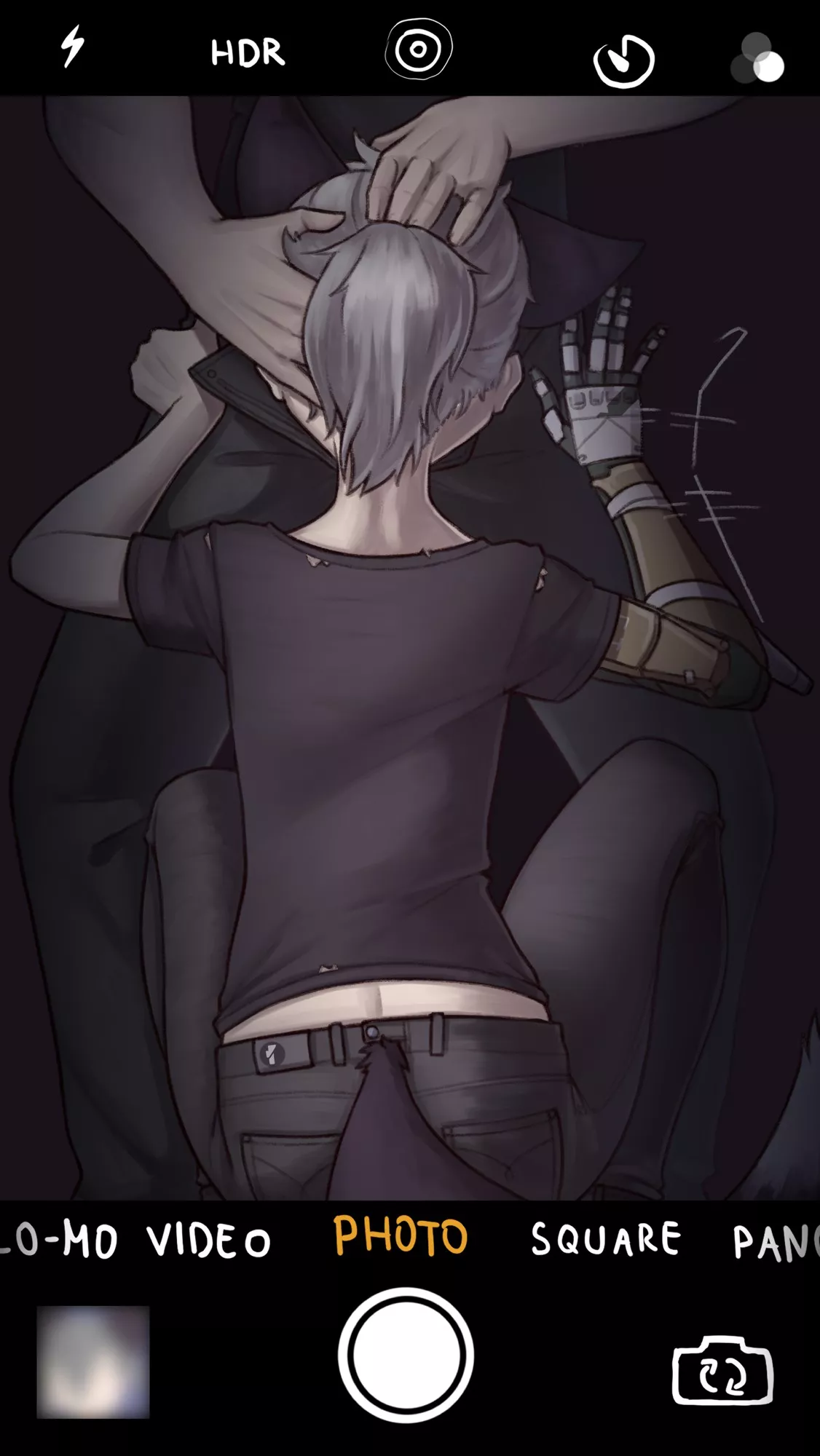 Jaana in trouble (by me)