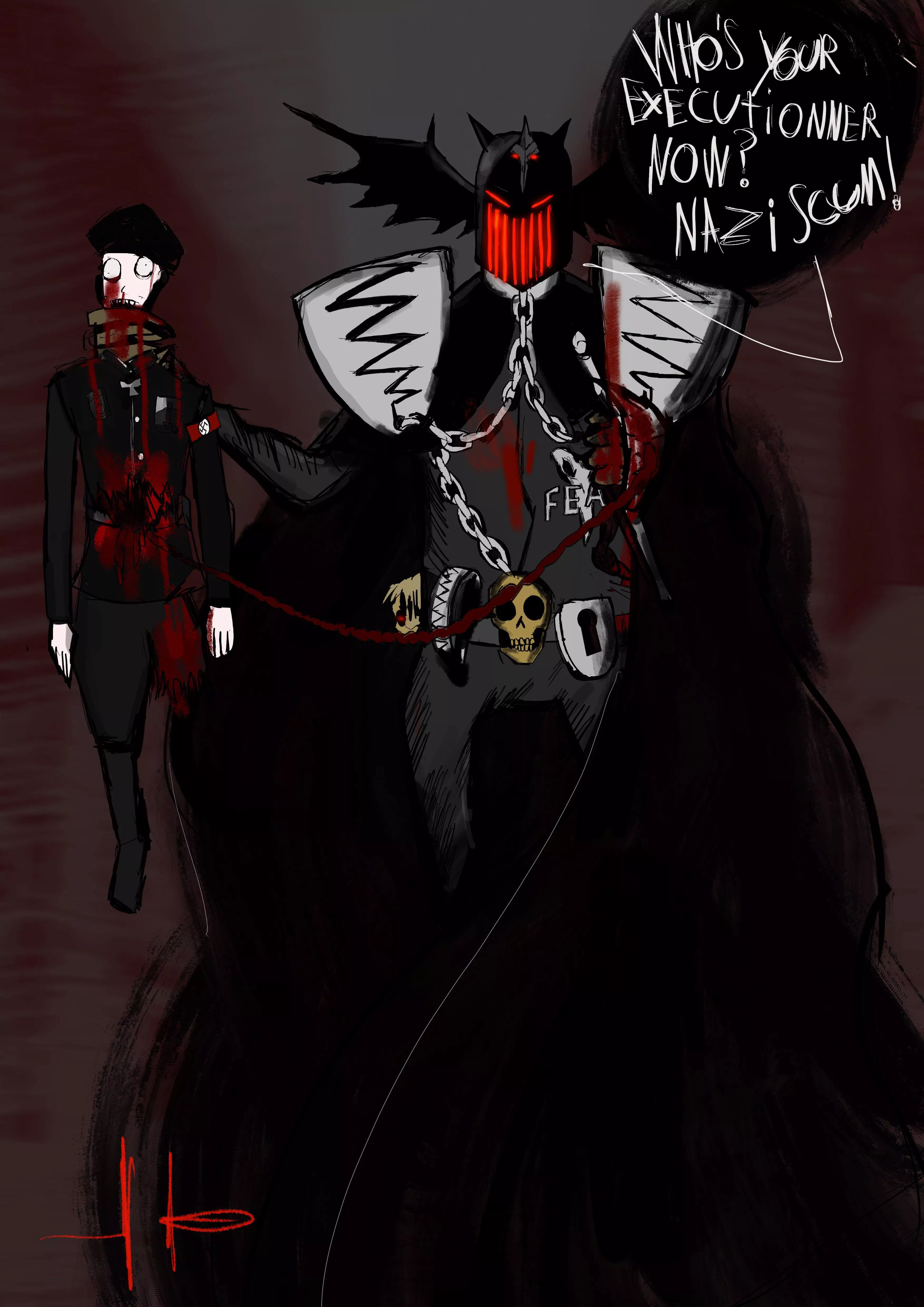 Judge Fear (art by me)[Emiliator]