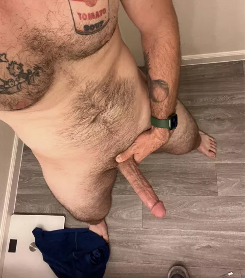 Just dick and tattoos