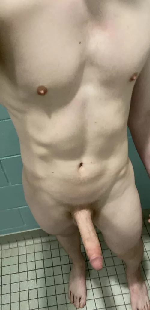 Little excited after the gym lol