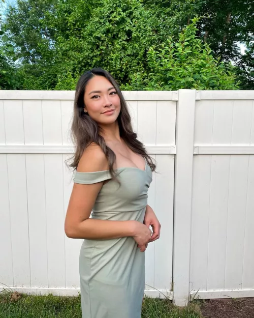 Low-cut dress