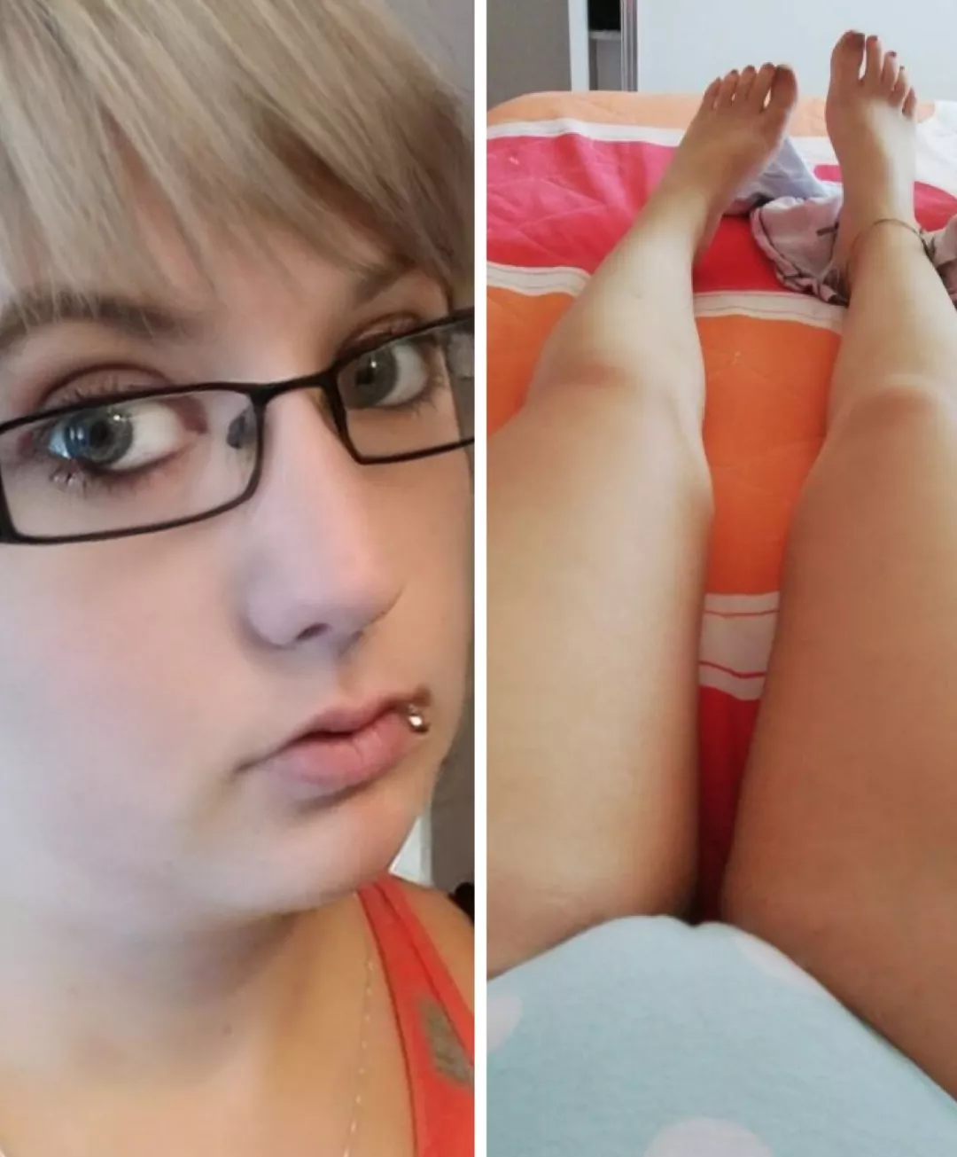 Lying here for you 😊