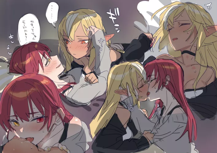 Marine and Flare [Hololive]