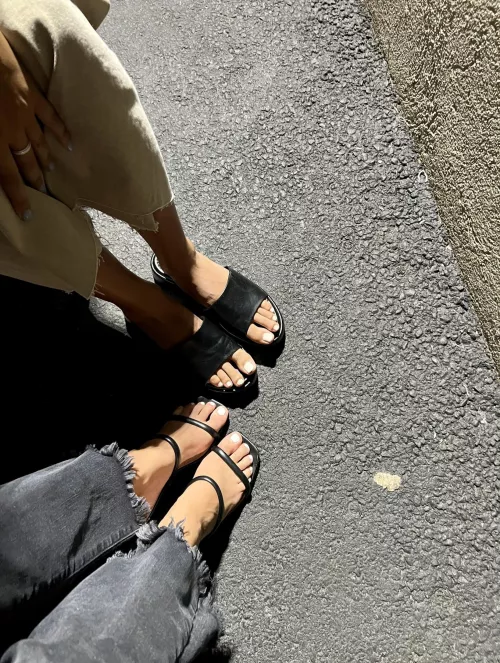 Me and my bestie can’t decide who’s feet are cuter. Can you help us?