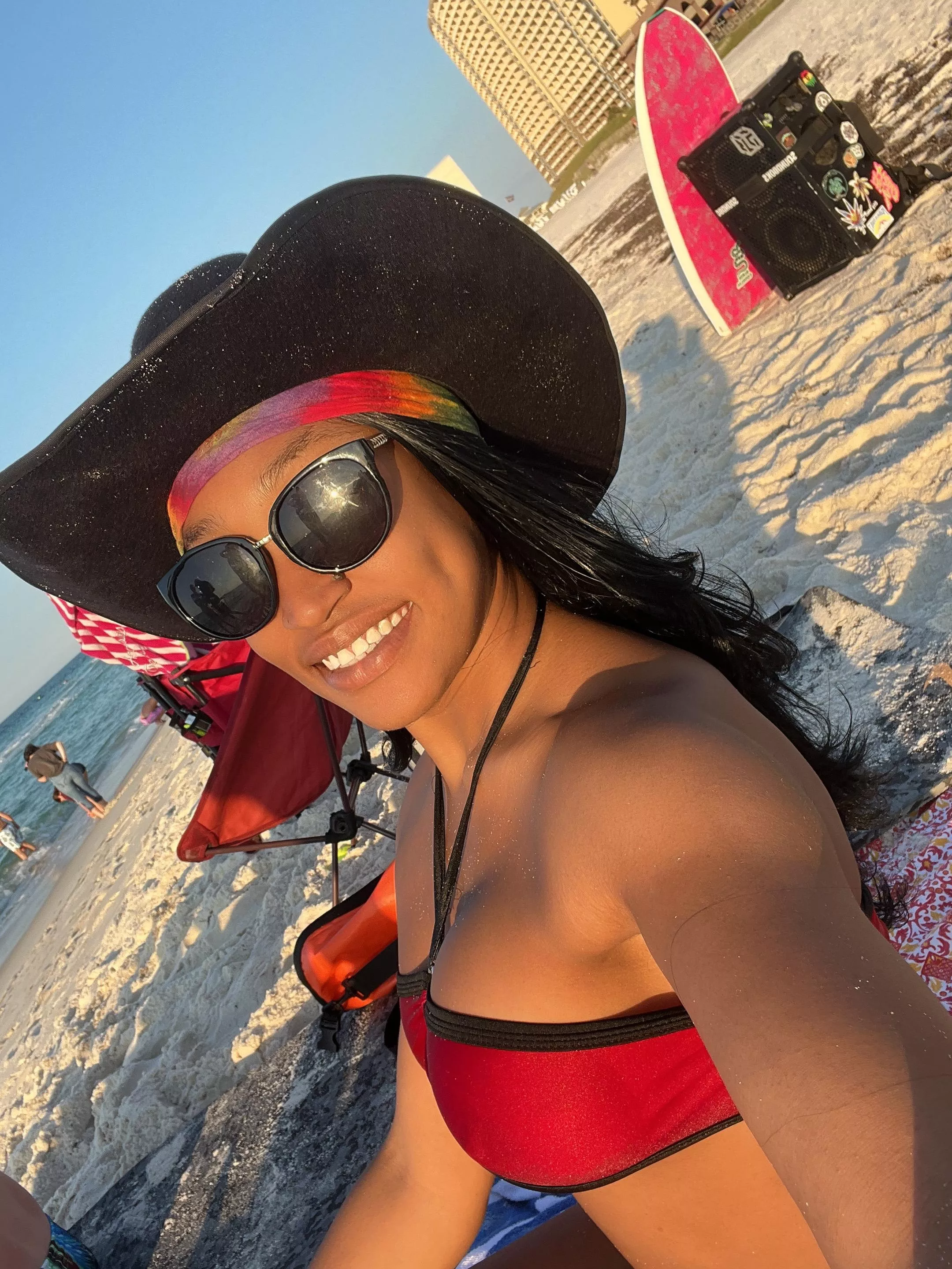 Mexican x Black a la playa!