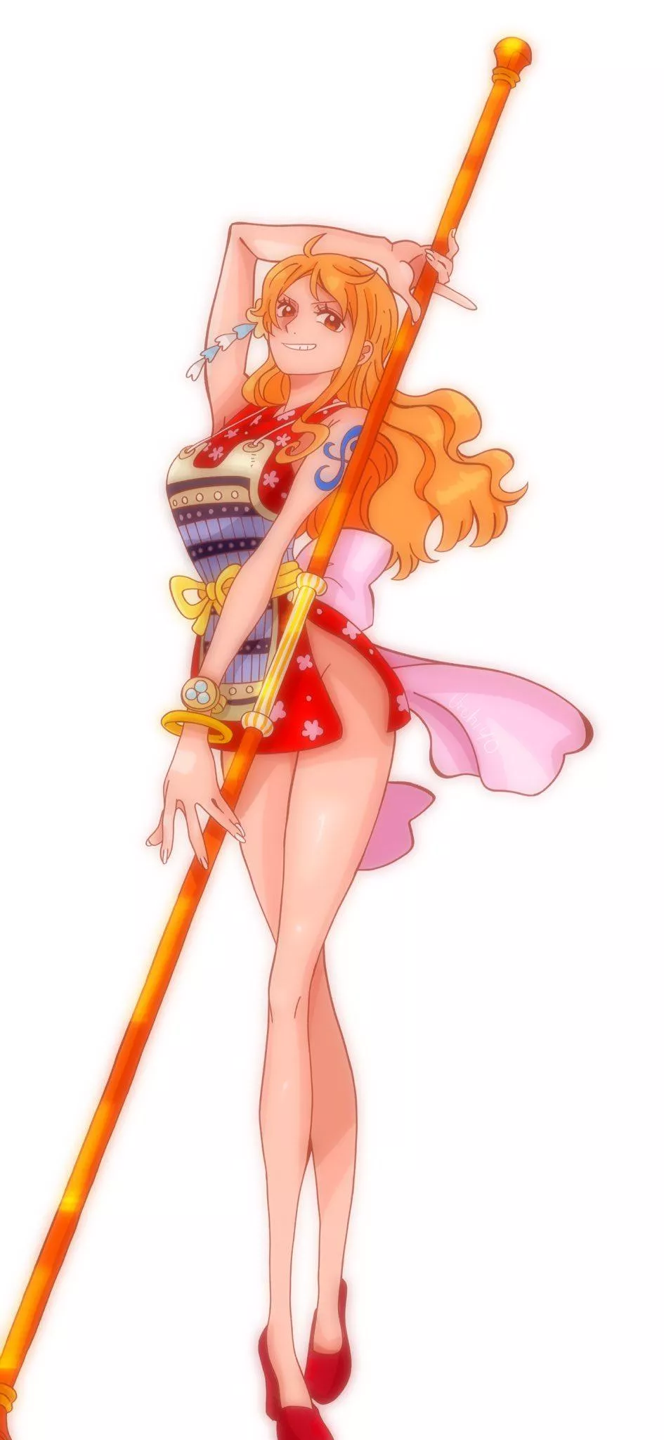 Nami is the hottest anime character of all time and you can't change my mind