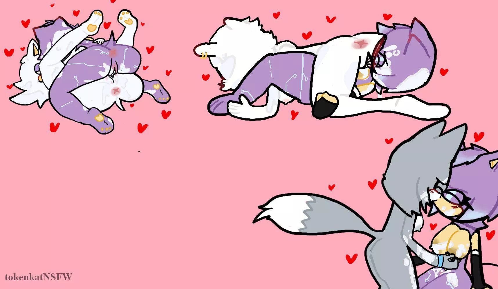 OC Porn (all other oc’s asides from the purple one Willow belong to @ChristianVega64 , @jazzycard4 , & PB_nsfw)