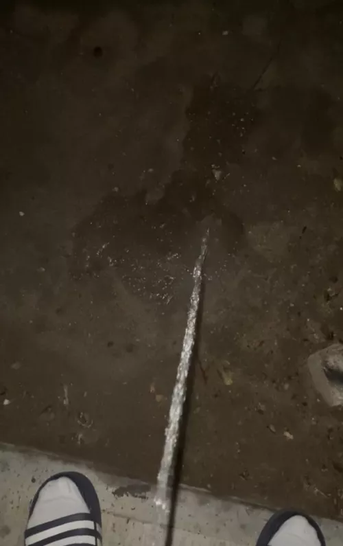 pissin outside be hittin different 😮‍💨