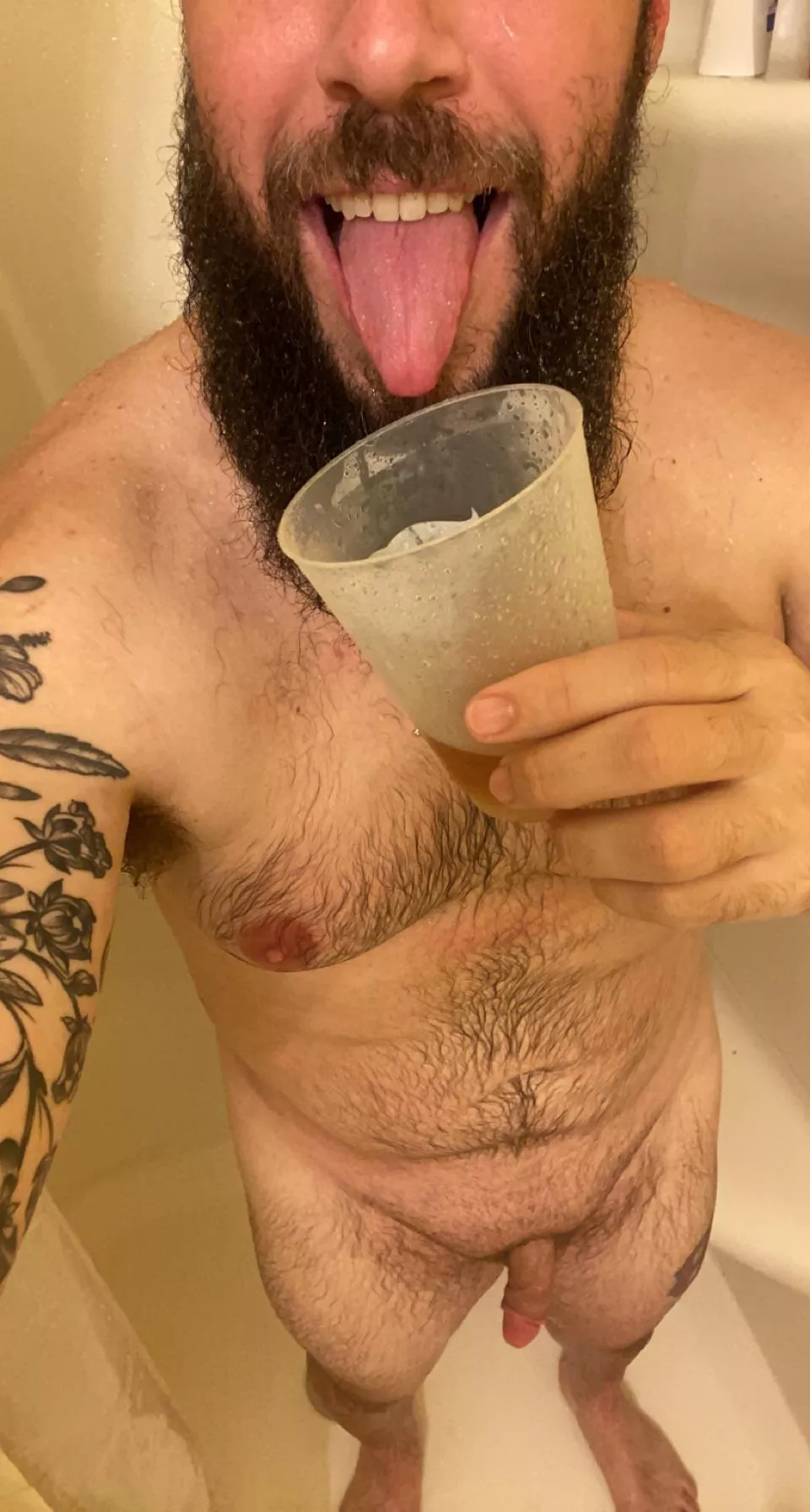 Post work shower with a little whiskey added in, anyone want to join me?