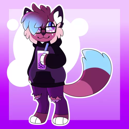 Redesigned my sona yesterday, here's the first drawing of her new design! [art by me]