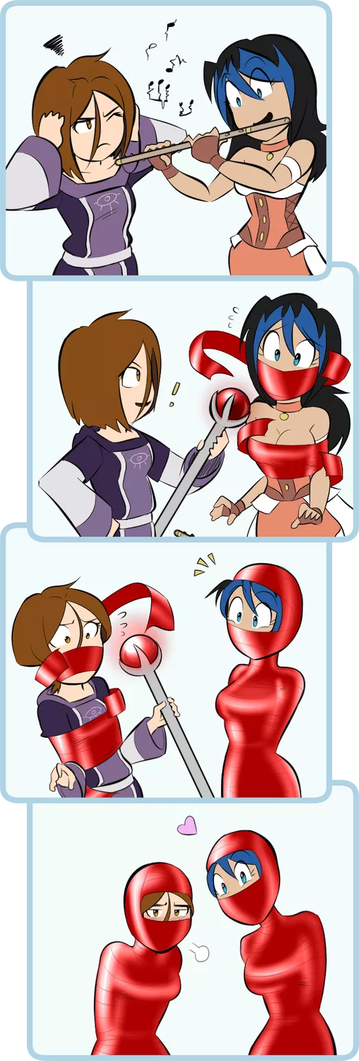 Remember y'all, misuse of magic wrapping powers is very dangerous