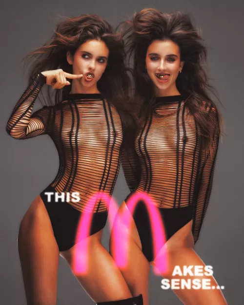 Renee & Elisha Herbert by Jack Bridgland