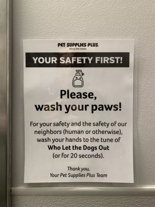 Sign in the bathroom at work. owo