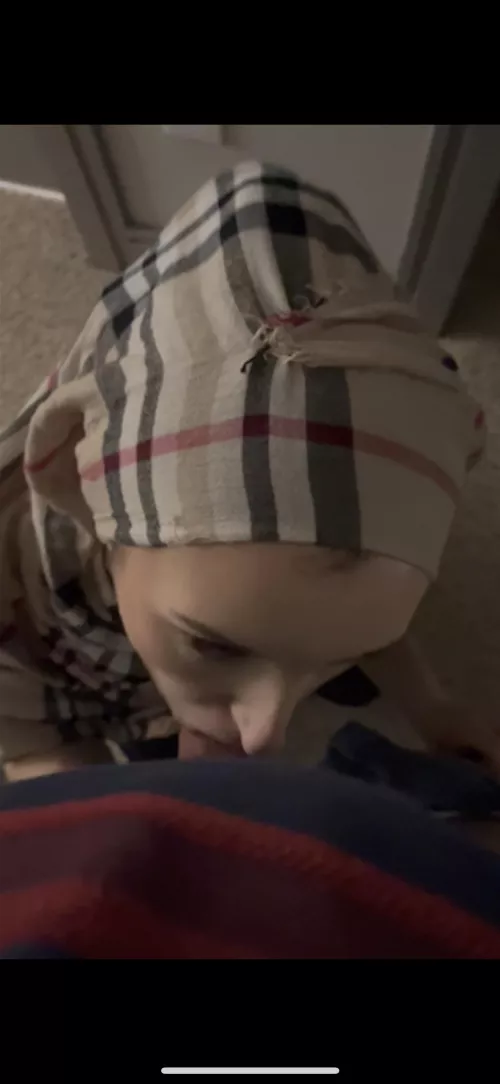 Skull fucking my skinny Muslim wife