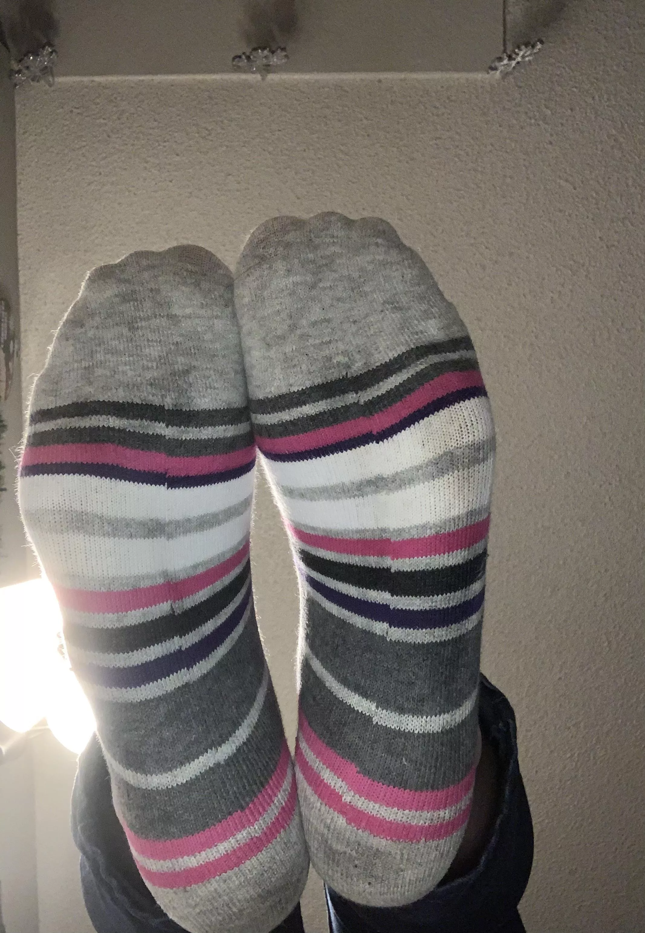 Sweet Sweaty Smelly Stripe Socks.
