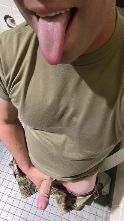 Tongue or cock?