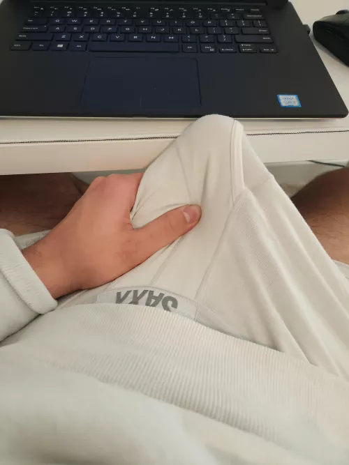 too horny for hw... meet me under the table?