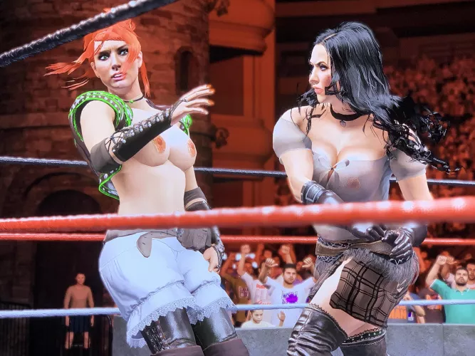 Triss vs Yennifer by (self) grudge match