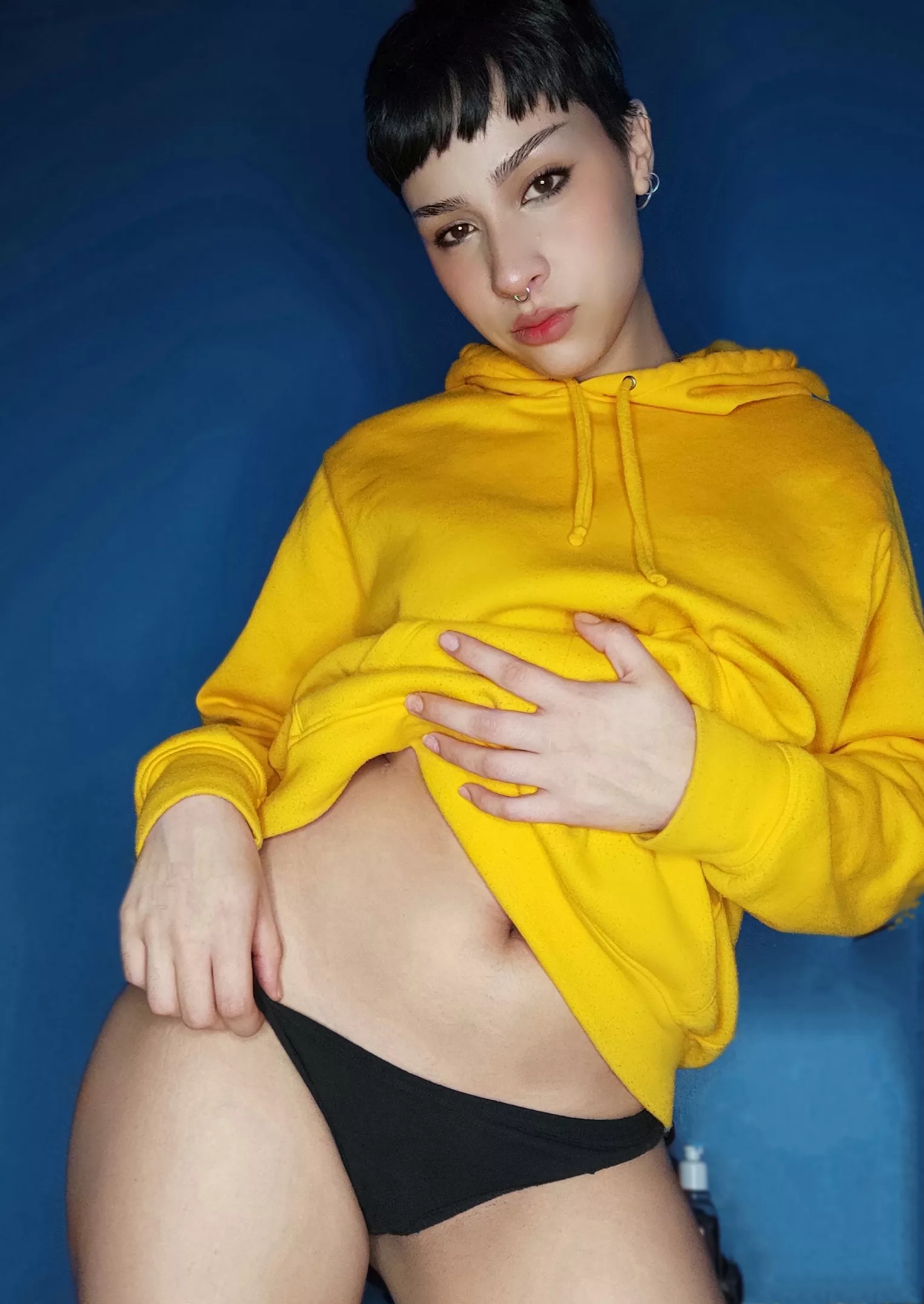 Wanna see under my panties?