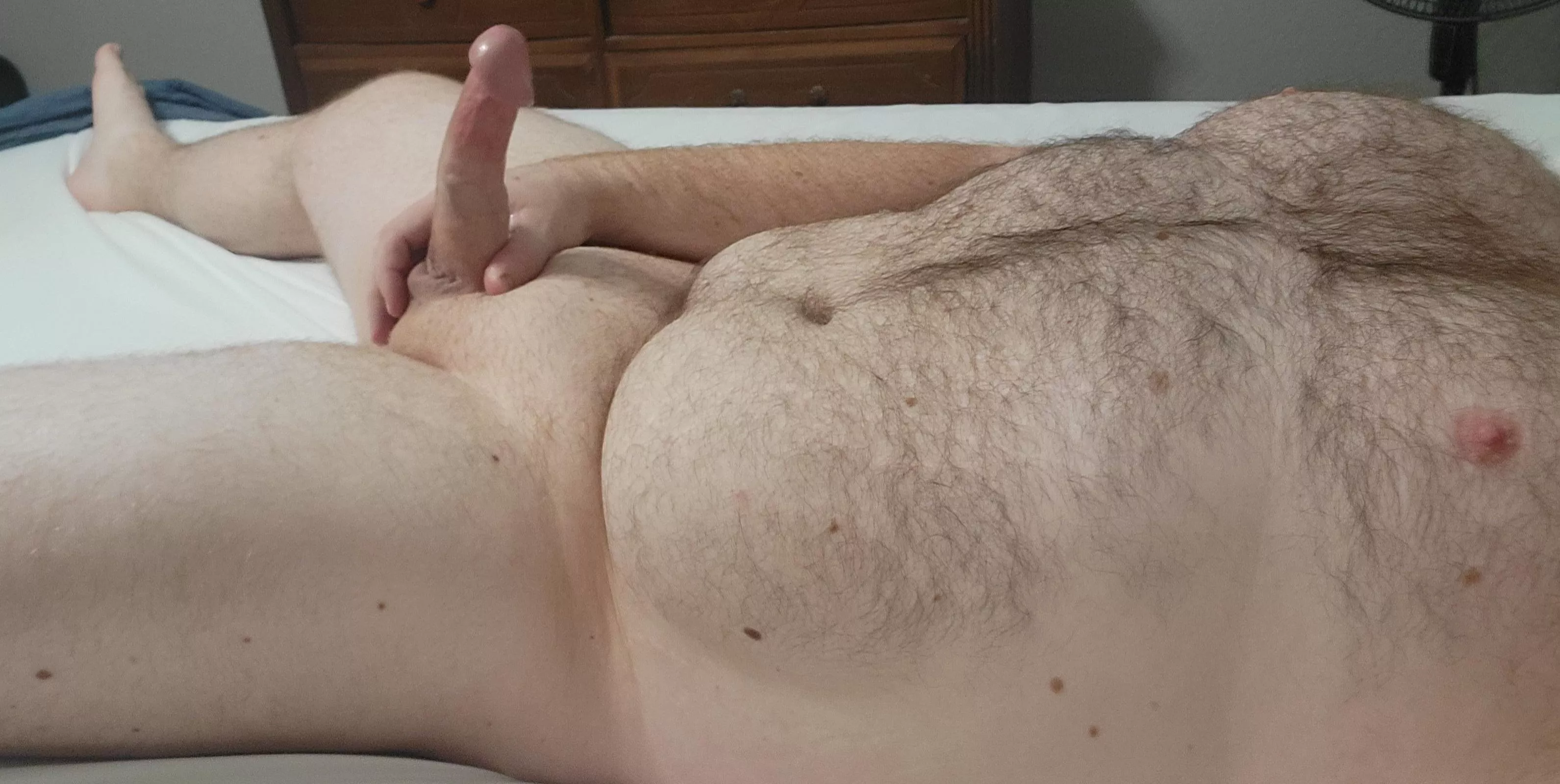 Watch me stroke my cock? I love it.