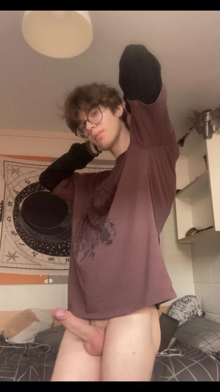 What would you do if you walked in on me like this?