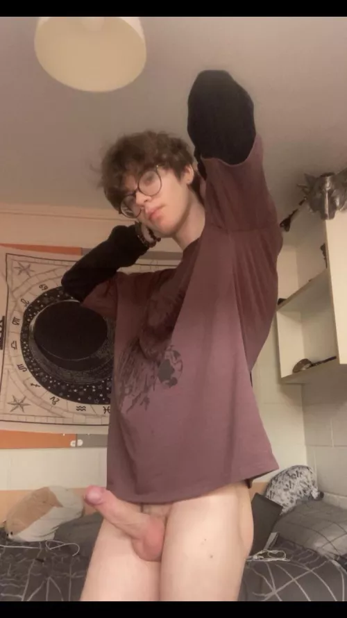 What would you do if you walked in on me like this?