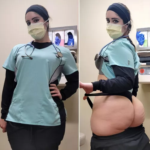 Wish I didn't have to wear pants at work!