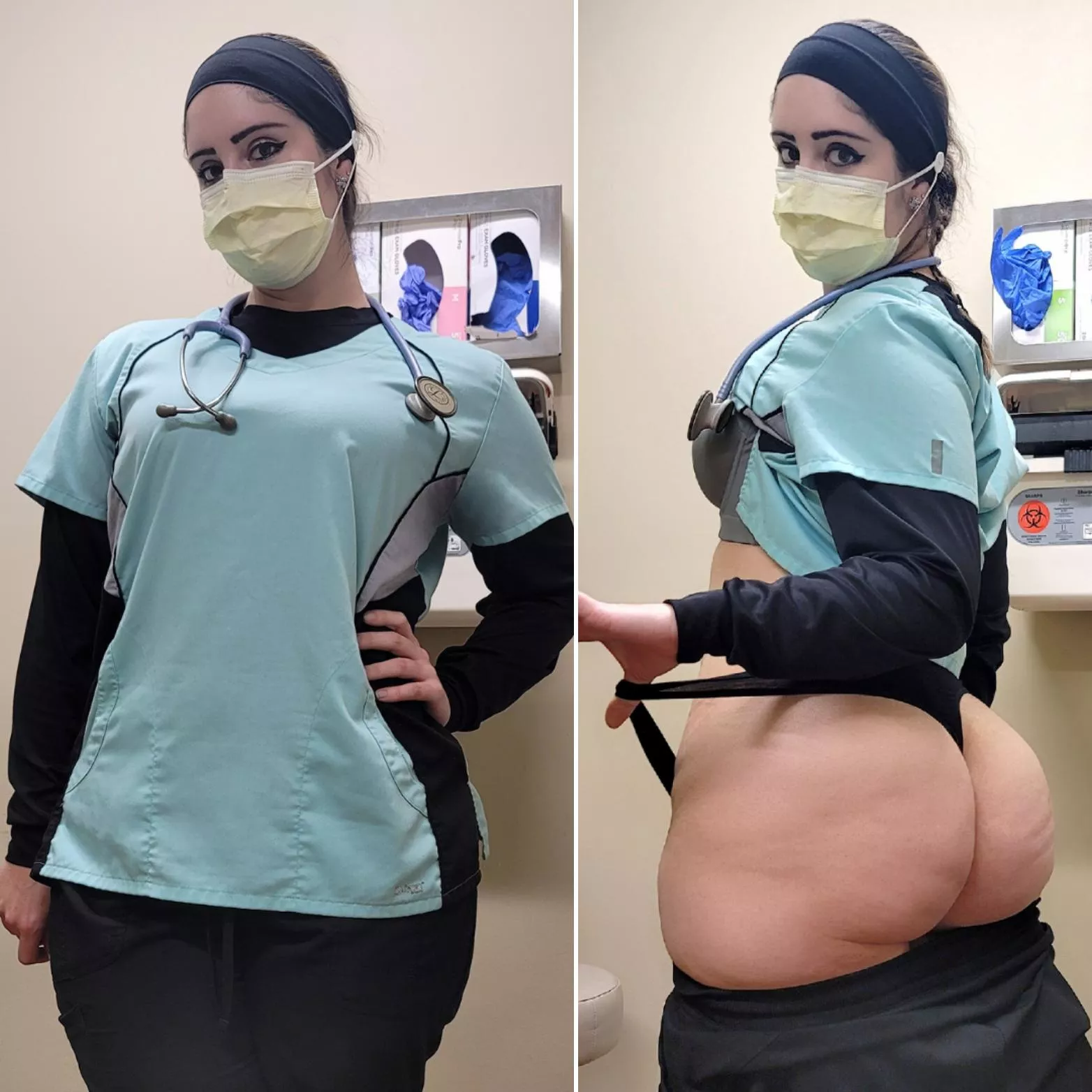 Wish I didn't have to wear pants at work!