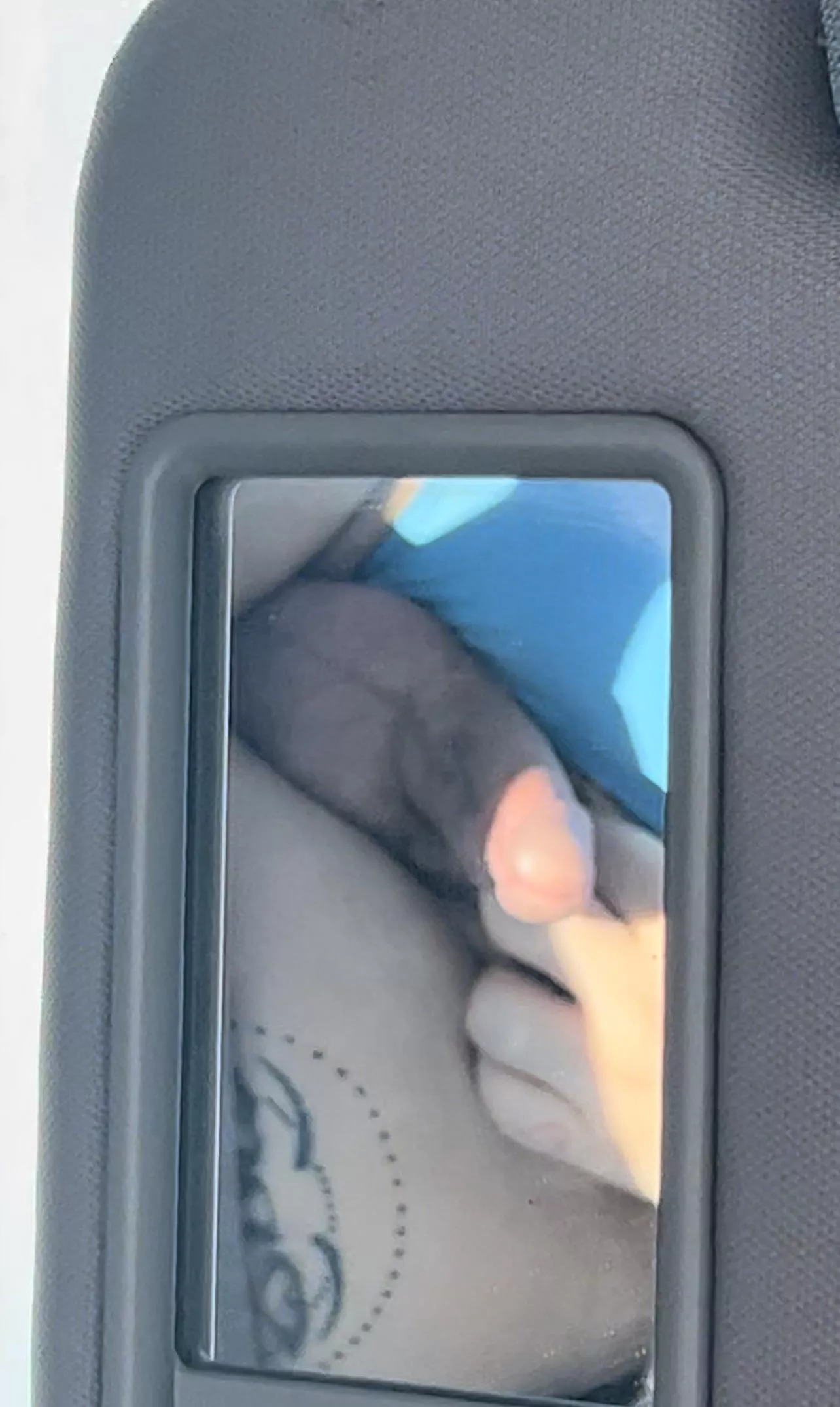 Would u suck it in the car