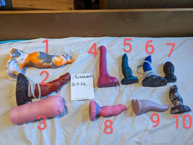 WTS US- Bad dragon lot and TTC toy