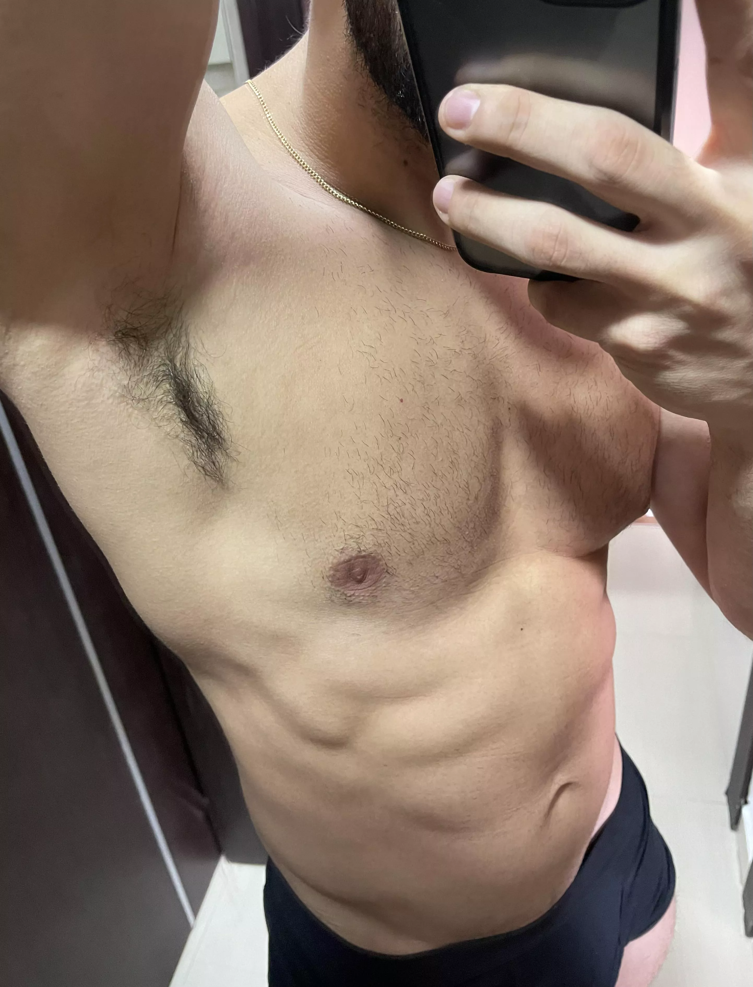 You should smell it if you want