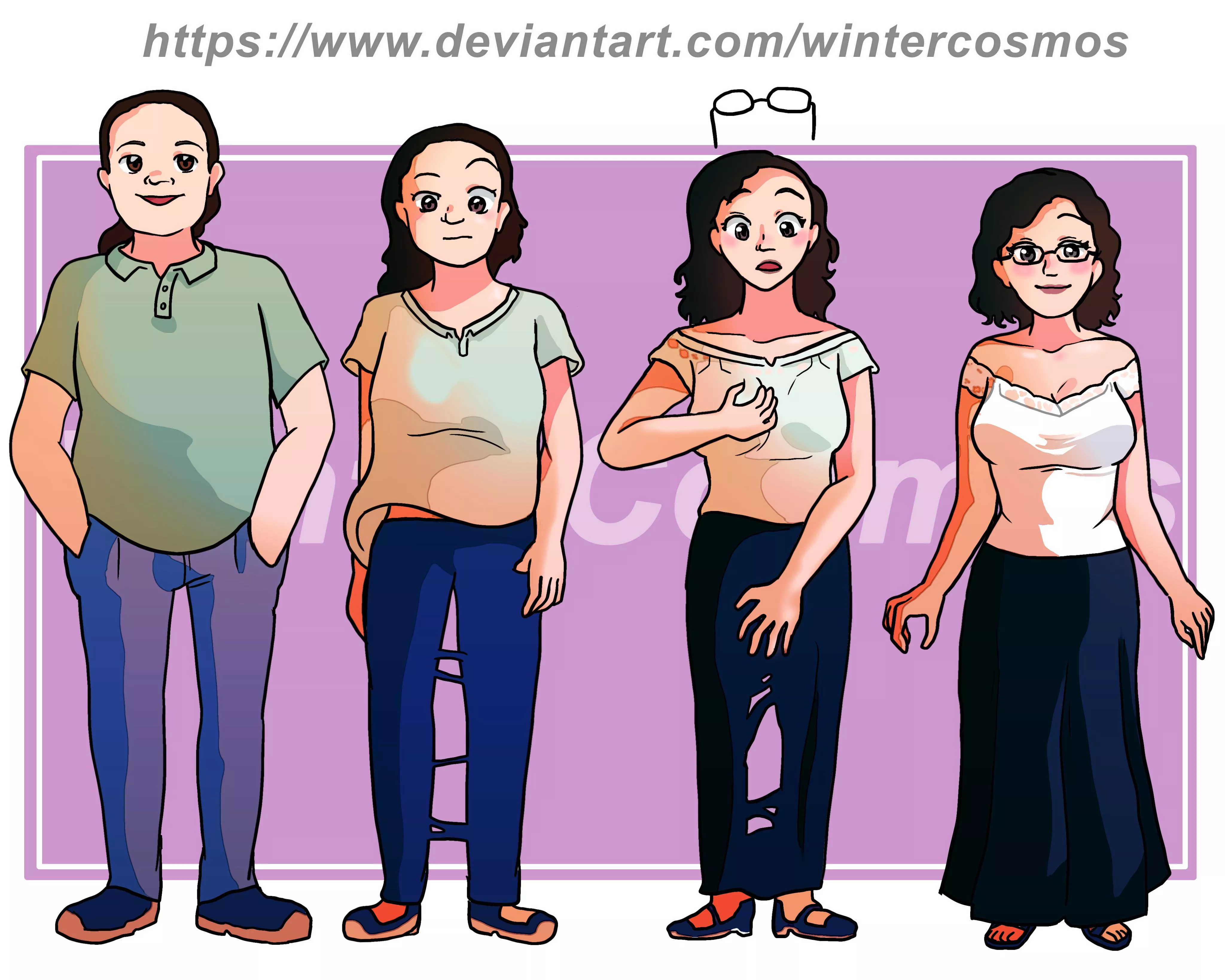 $60 Commission for Donna Elizabeth (by WinterCosmos / me)