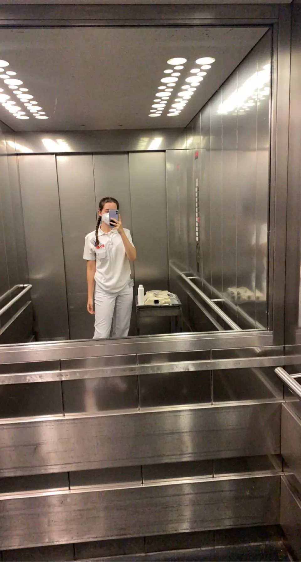 After nightshift :/ good morning to the people it’s morning for