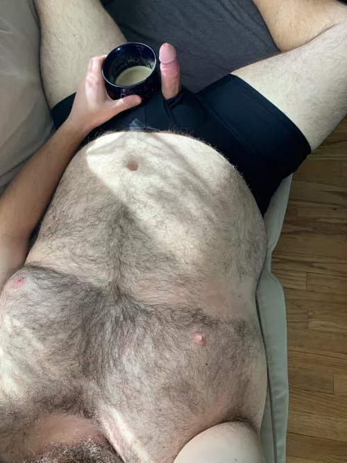 Are you choosing coffee or cock?