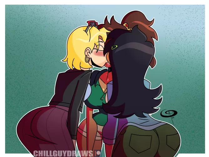 Calamity Kiss (Chillguydraws) [Amphibia]