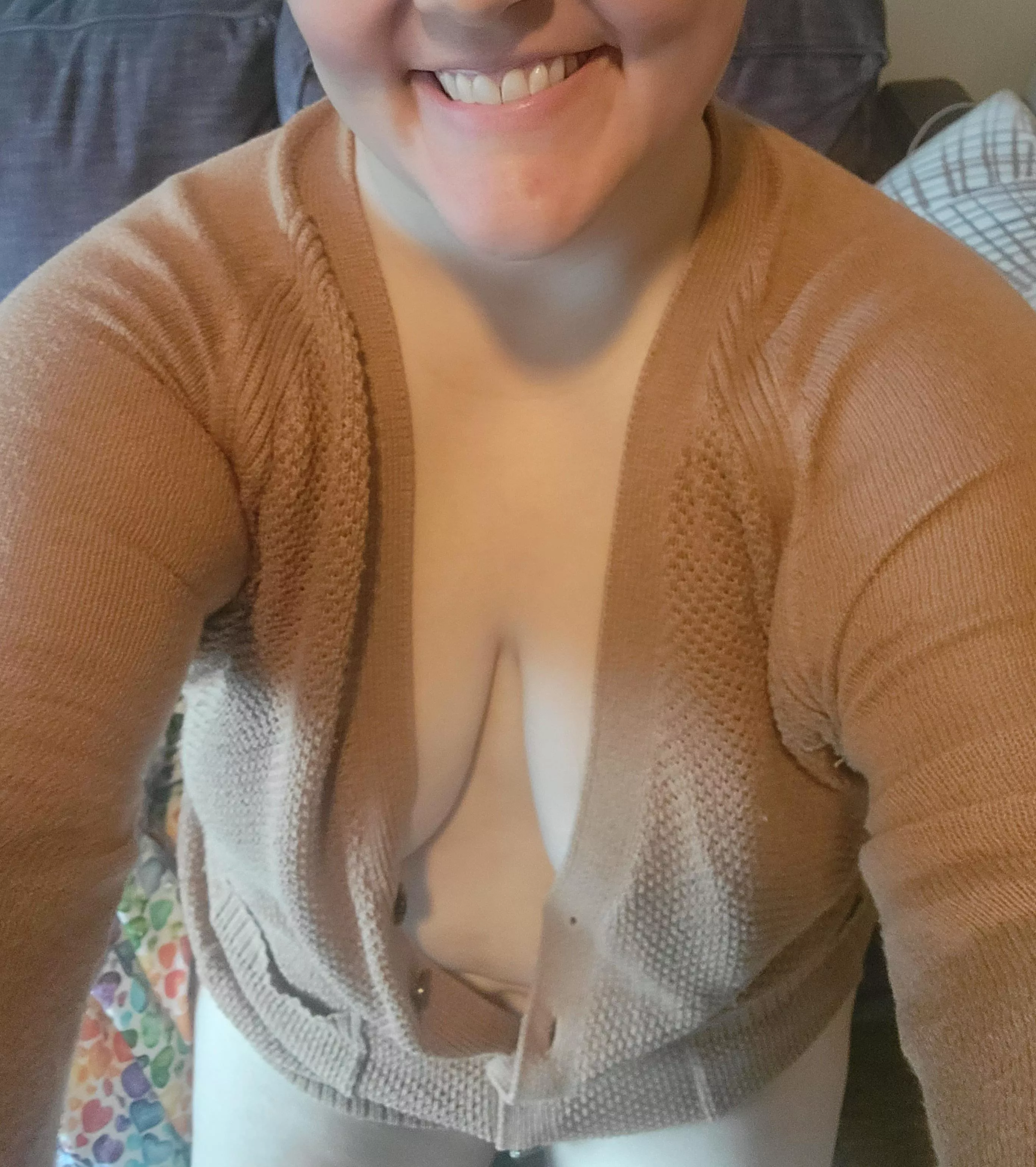 does down cardigan work too?