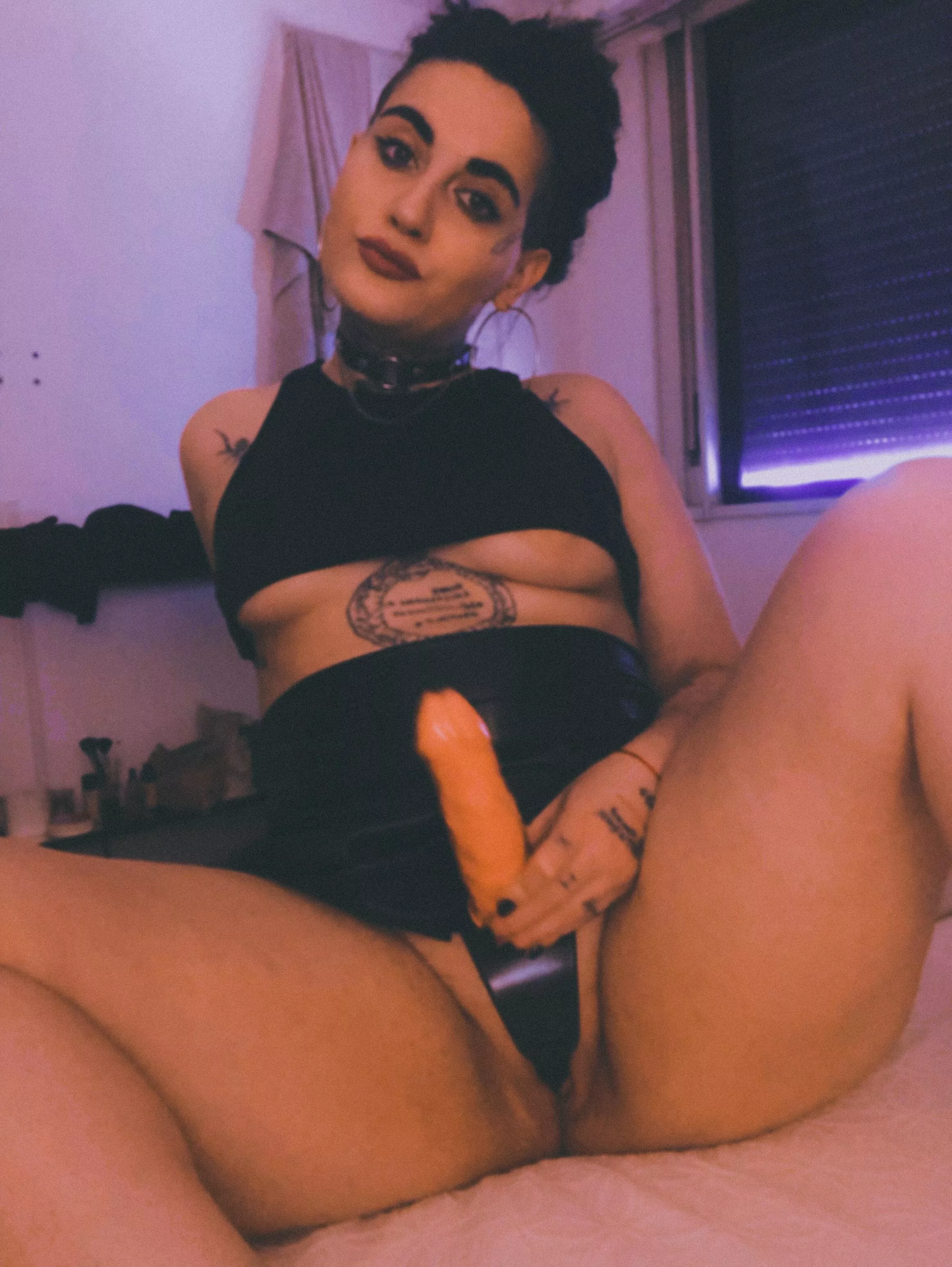 [domme] Would you let curvy goth teacher fullfil your fantasies?