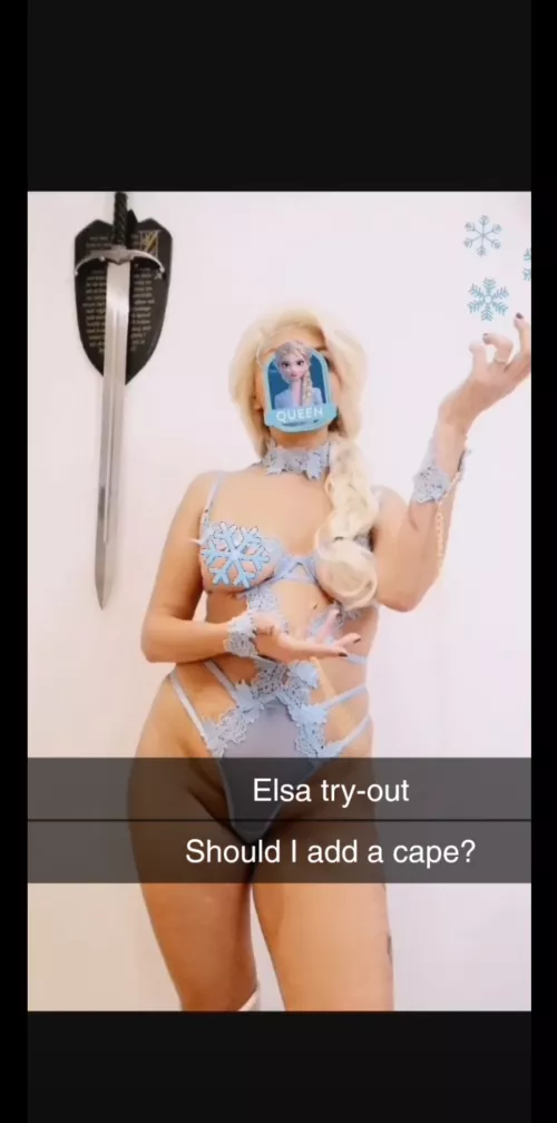 Elsa by madamelegeek ❄️