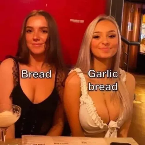 Everything is better with garlic