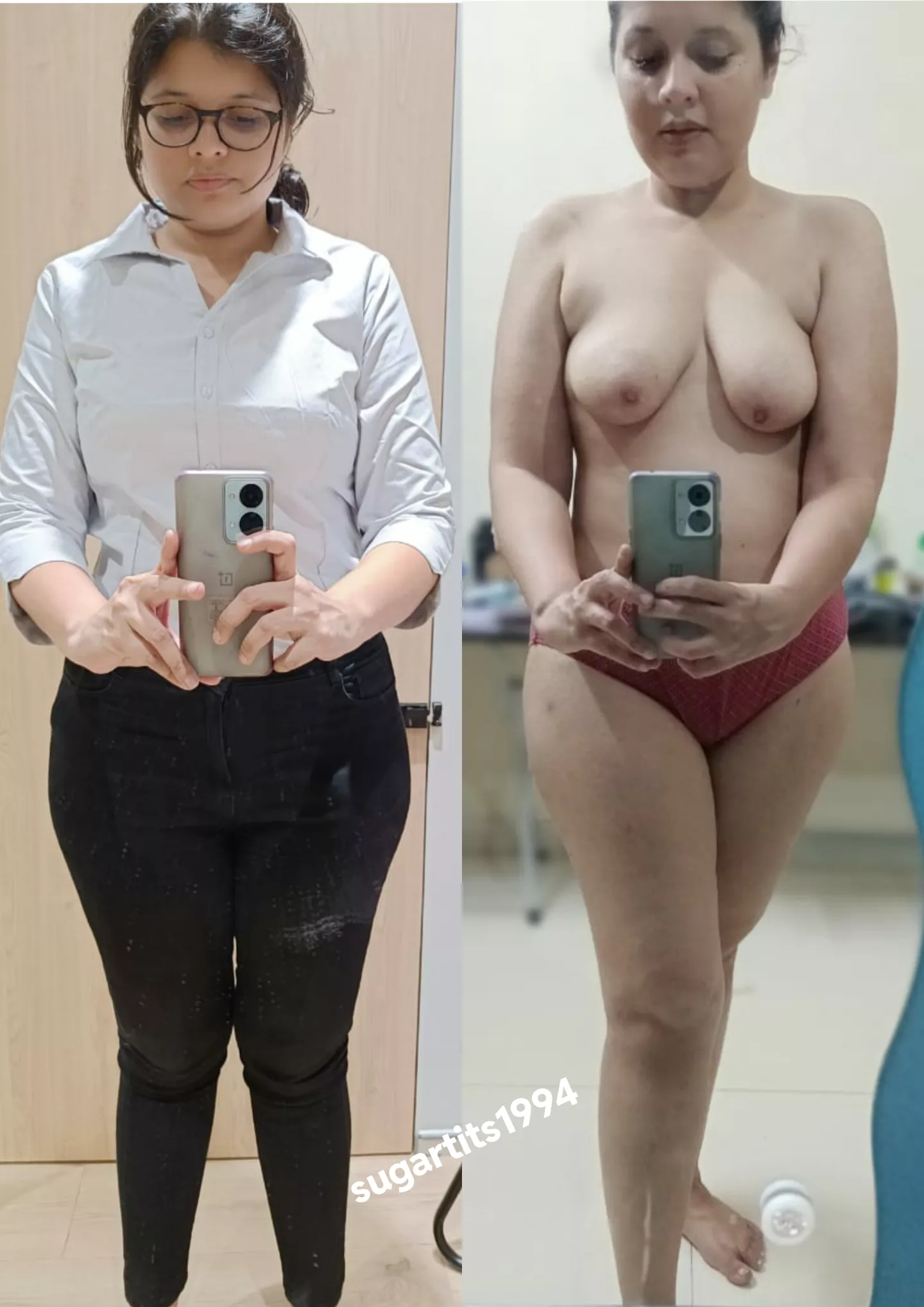 F28, 130lbs, 5'5 I’ve never showed face on reddit before so I’m nervous to do this but I’m tired of hiding my face from you guys... so, enjoy this face reveal ;) On/ Off Clothes?