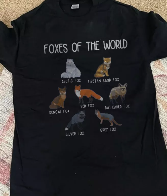 Foxes of the world.