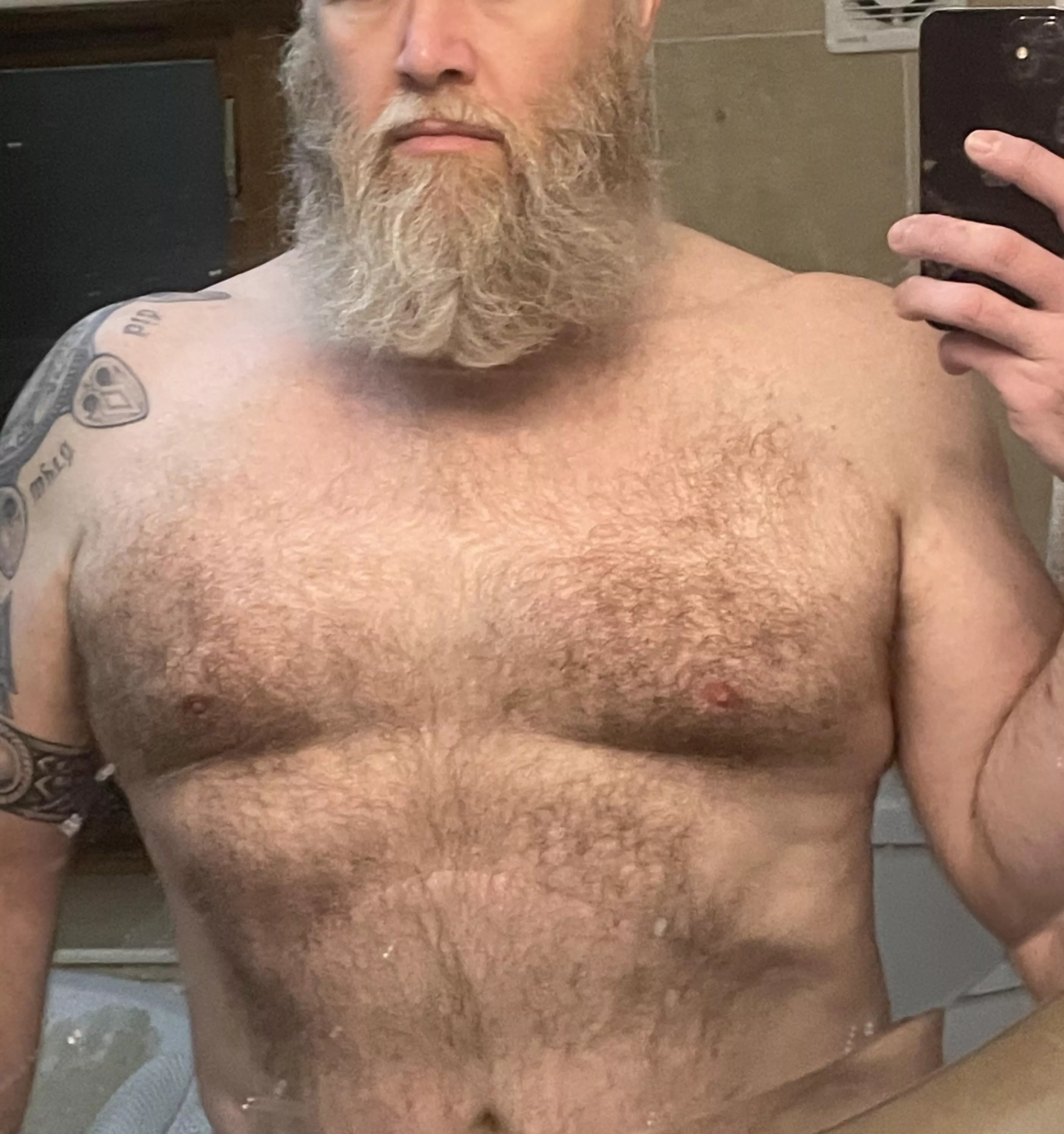 Fresh out the shower