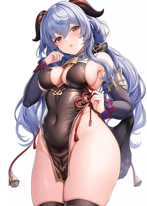 Ganyu birthday thighs