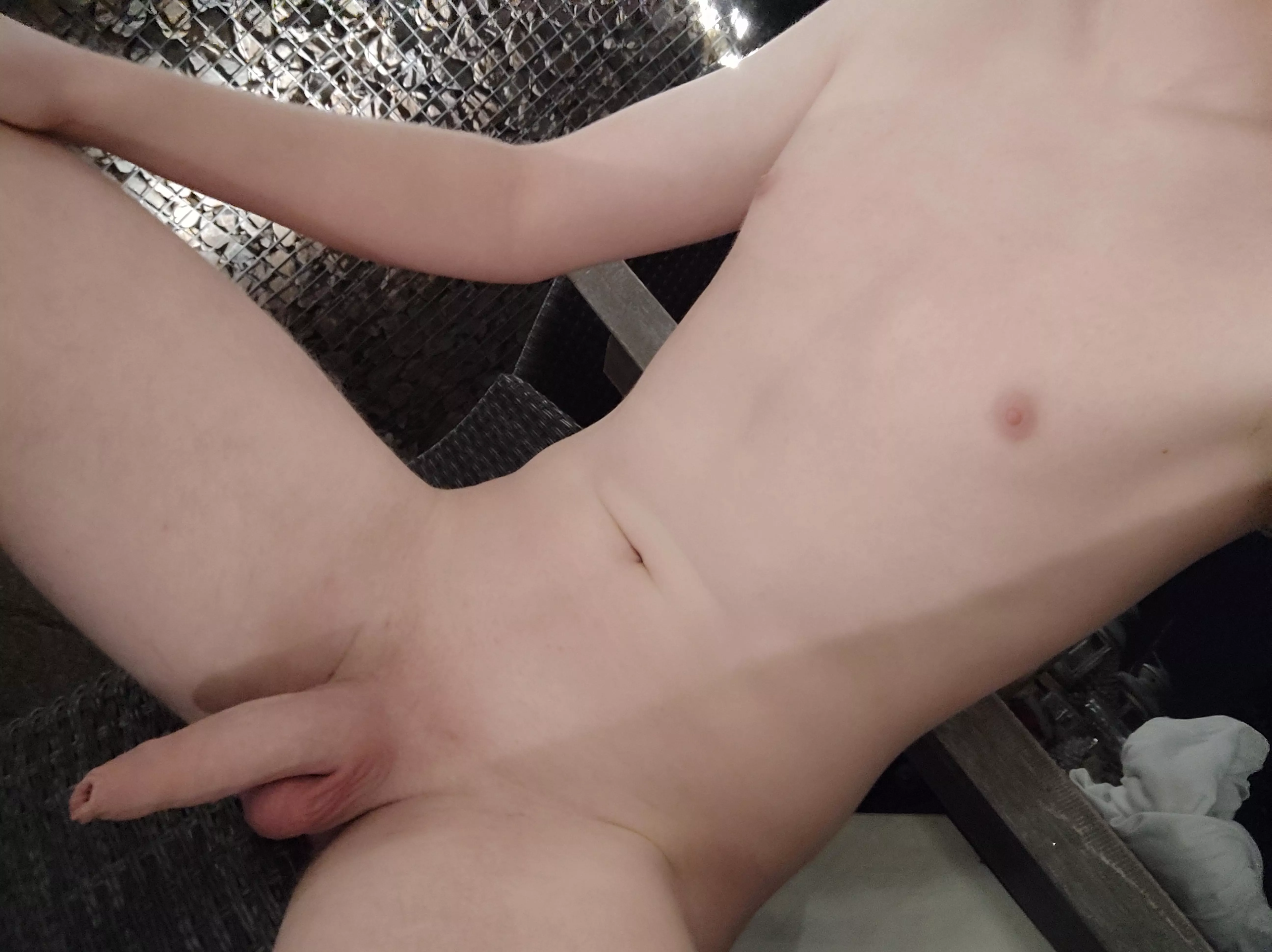 Getting caught by my neighbor when i took this pic