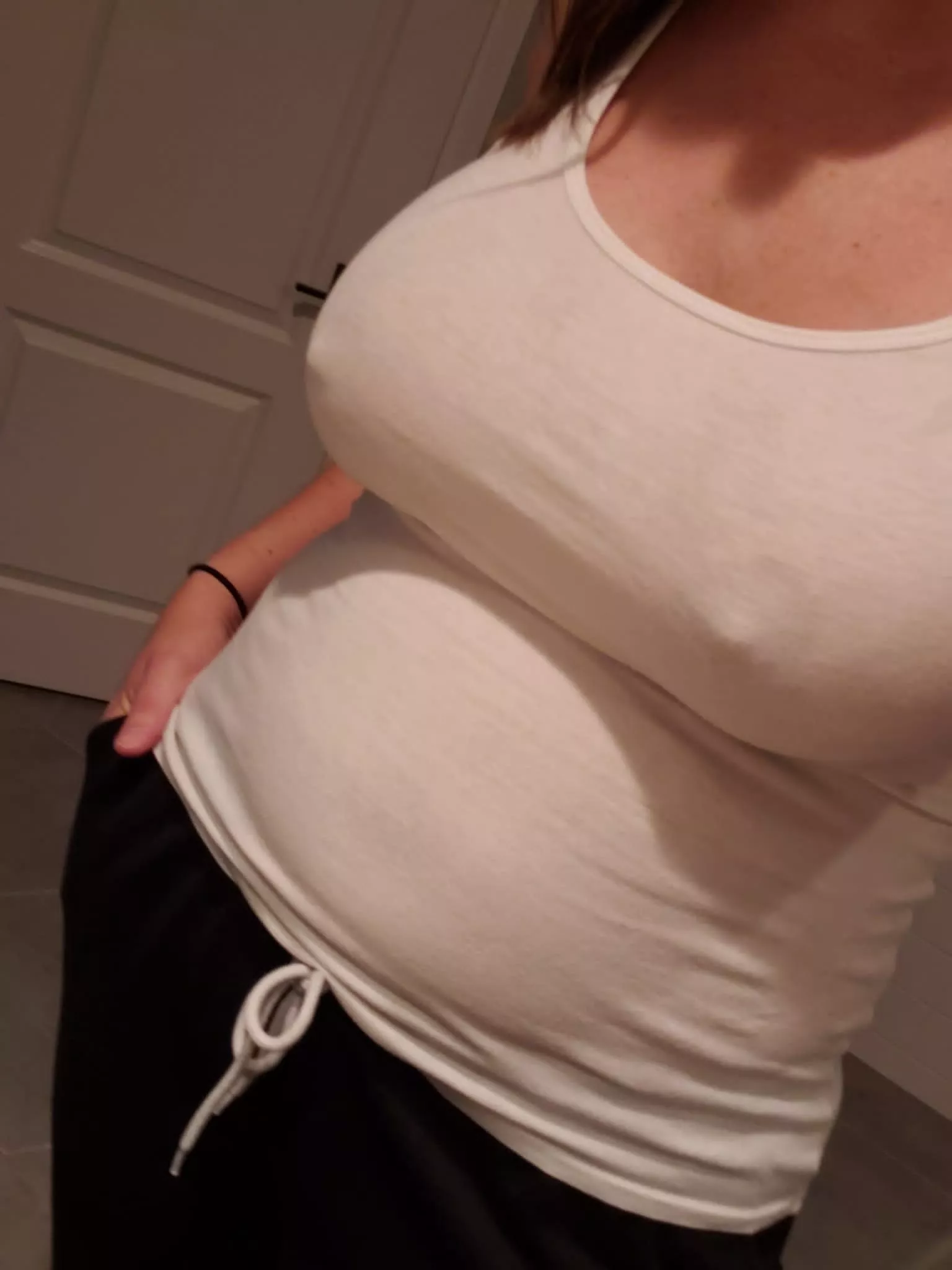 Giving hubbies friends something to look at.