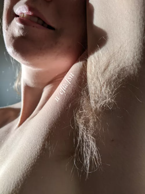 Have you ever sniffed blonde armpits before?