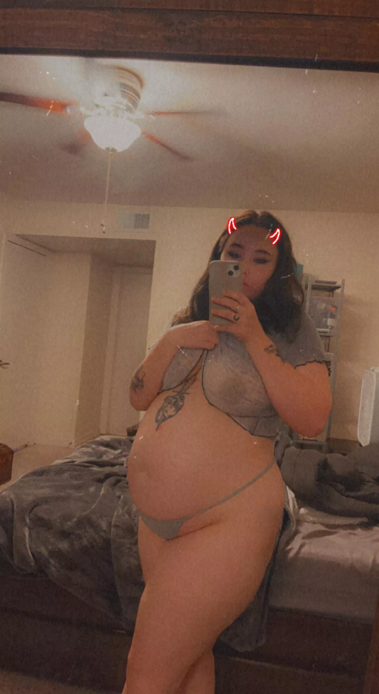 I feel huge and horny