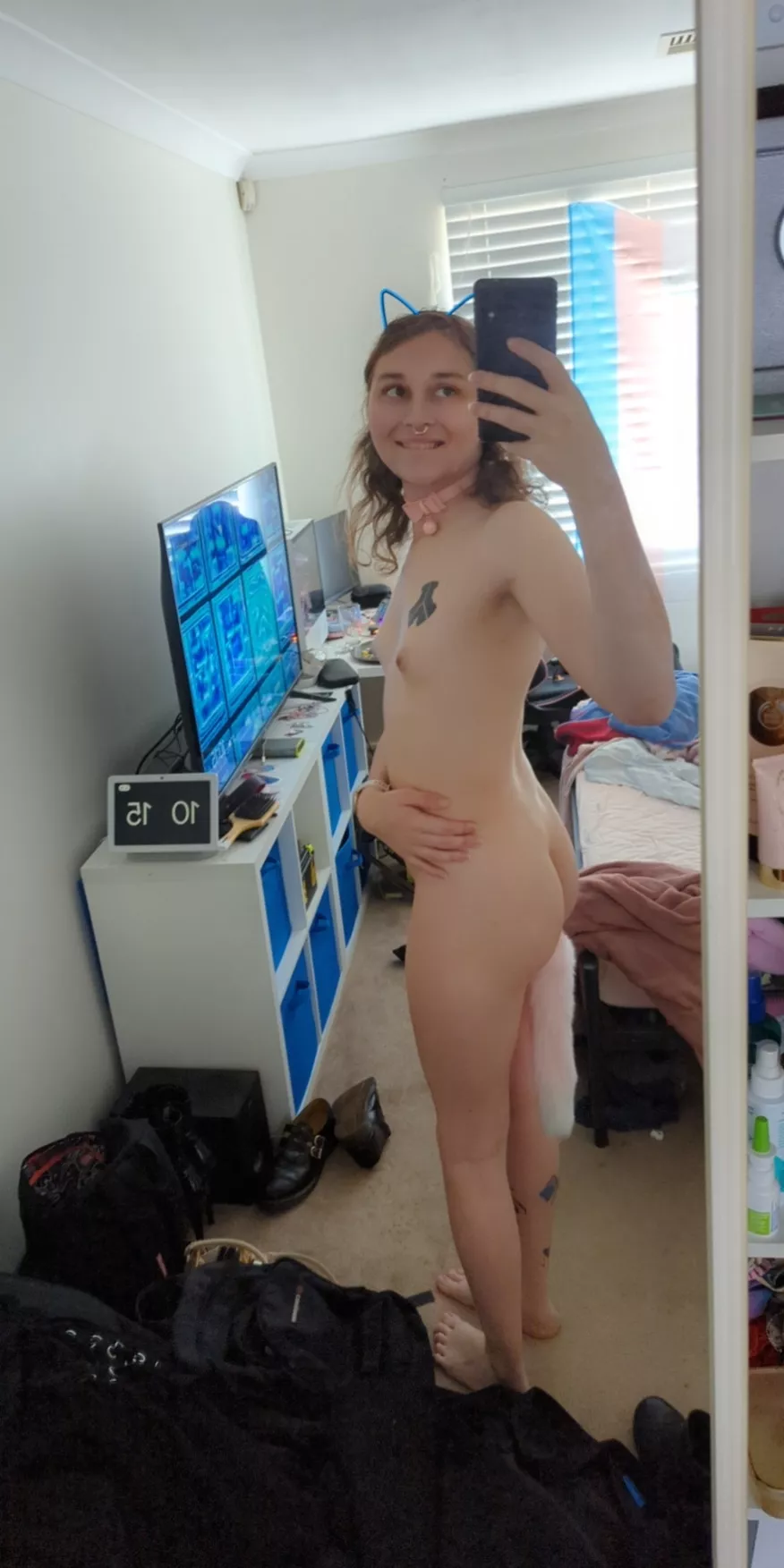 I'm good cat girl, meow