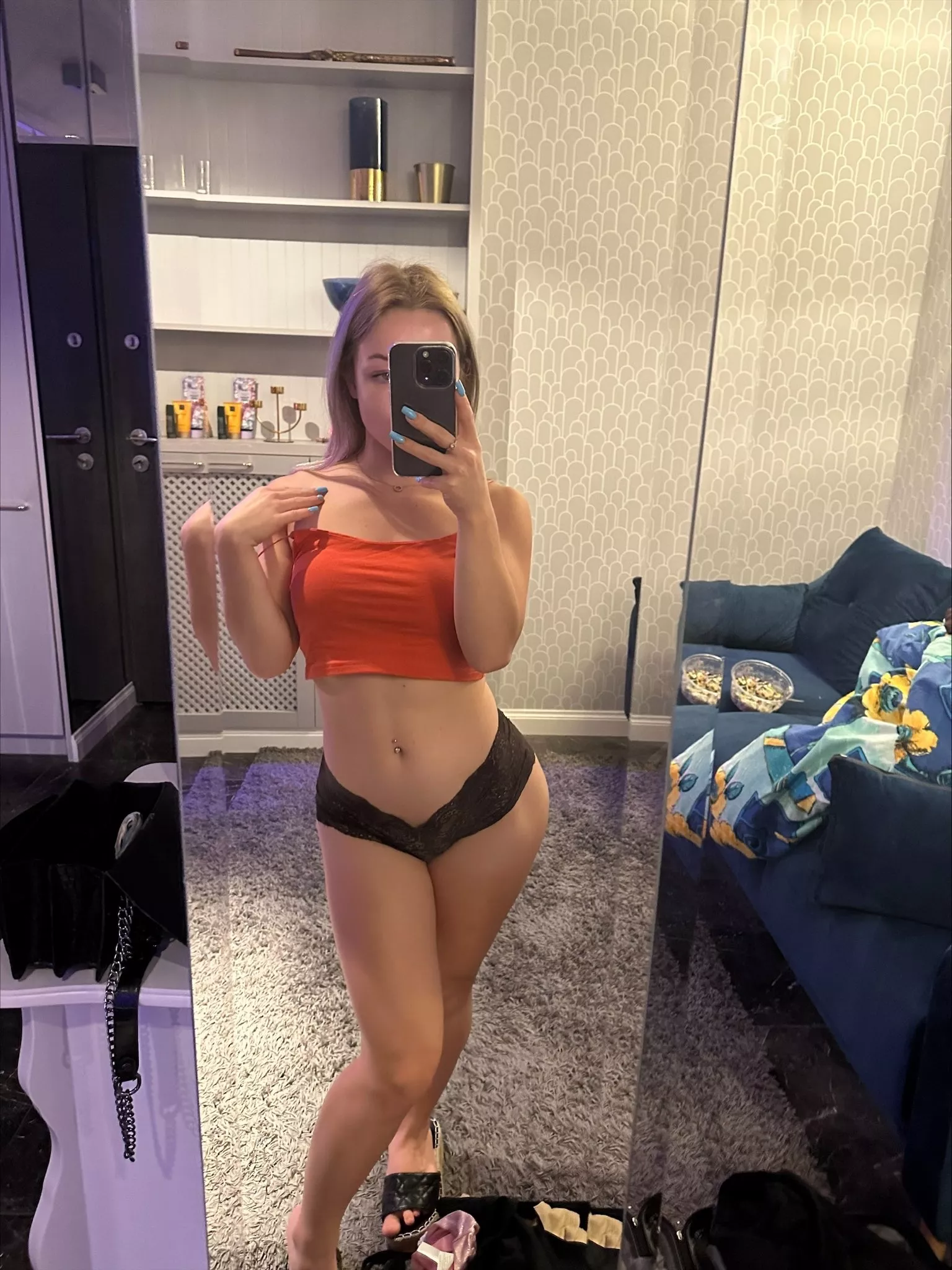 Imagine sleeping with me tonight