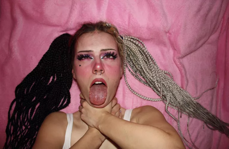 Is it hotter when i choke myself having you watch me or when you do it?